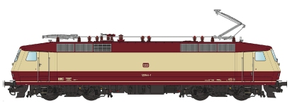 L.S. Models LS16080DC - H0 - E-Lok BR 120, DB AG, Ep. VI - DC-Digital